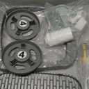 Automatic Cat Litter Box Self Cleaning - APP Control - Weight Monitoring - Ultra-Quiet, Medium Cats and Kittens Litter Box, Safe Anti-PinchAssembly Required- Grey