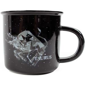 Creature Cups - Taurus Ceramic Mug - 13.5 oz Astrology Coffee Cup with Horoscope Traits Inside
