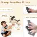 Kids AI Talking Dog Plush Toy, AI-Powered Interactive Stuffed Animal, Educational & Emotional Companion, Parental APP Monitoring, Multi-Language Real-Time Voice Toy for Kids Age 3+ Plush Toy-ai Core
