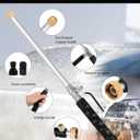 Jet Nozzle for Garden Hose 2-in-1 Jet Nozzle High Pressure Hose Nozzle with 2 Different Nozzles and Hose Quick Connectors for Car Pet Garden Cleaning at Home