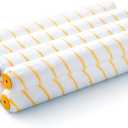 VOOMEY 18" Paint Roller Cover, Microfiber Paint Roller Cover, Quickly Covers Large Surfaces Such as Ceilings, Walls, Etc (Pack of 8,1/2" Nap)