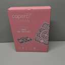 Caperci Snackle Box Container - Large 10-Compartment Divided Serving Tray with Lid and Handle, Built-in 2 Dip Containers, Dishwasher Safe, Leak-Proof, Wheat Straw, BPA-Free (Pink)