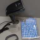 Powerful Handheld Fabric Steamer - 1800W with Fast Ceramic Heat-Up Plate, 2-in-1 Ironing & Wrinkle Remover, Steam Nozzle, Lint Brush - Gray, for US 120V Only (Grey)