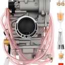 40mm Carburetor for YAMAHA WR400F 1998-2000 WR426F 2001-2002 WR450F 2003-2011 YZ400F 1998-1999 YZ426F 2001-2002 YZ450F 2003-2009 Replaces 5TG-14101-00-00