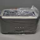 Breville BTA730XL Stainless Steel Long Slot Toaster"The Bit More" 4-Slice Toast
