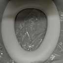 Mayfair Padded Toilet Seat with Chrome Hinges, Soft Vinyl over Wood Core Seat, Made in USA, Elongated, White