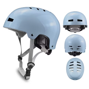 Adult bike helmet for adults men or women S/M baby blue