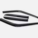 Rain Guards Window Visors Fit 02-06 Honda CRV CR-V,4PCS Black JDM Mugen-Style Vent Deflector-2002 2003 2004 2005 2006