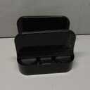 2PCS Seat Wedge Cup Holder for Car, Seat Gap Filler Cup Organizer Storage Box with Coaster(Black)