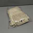 JIUZHEN Rectangle Table Cloth Faux Linen Farmhouse Tablecloth Wrinkle and Stain Resistant Decorative Fabric Table Cover for Kitchen, Dining Room, Parties and Camping, Champagne, 52 x 70 Inch