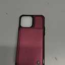 Vinich for iPhone 13 Pro Max Wallet Case with Card Holder, RFID Blocking Credit Slots Kickstand Shockproof Phone Cover Fit for iPhone 13 Pro Max 6.7" Wine Red