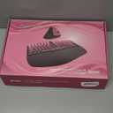 Ergonomic Wireless Keyboard and Mouse Set Wireless Keyboard Silent Mice Set with Wrist Rest for Computer, Laptop, PC, Mac, Windows Black Pink