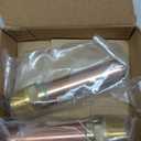 2pcs Copper Water Hammer Arrestor, 3/4 Inch MHT Straight Hammer Arrestor,Male Hose Thread Connection