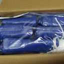 8.5 Ft Pool Water Bags 0.8mm Double Layer Hot Melt Process Water Tubes Thickened (27 Gauge) Dual Chamber Pool Cover Weights,Heavy Duty PVC Water Weight Bag,12 Pieces,Blue, 8.5 FT - 12 Pack