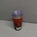 Football Insulated Coffee Tumbler, 20oz Stainless Steel Vacuum Travel Tumbler Cup with Lid and Straw, Coffee Cup Mugs for Denver Cold or Hot Drinks