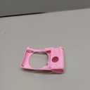 Case for Sony ZV-E10 Vlog Style Digital Camera Accessories, ZV E10 Soft Silicone Protective Case, Slim Fit Sleeve with ZV-E10 Screen Protector, Lightweight, Anti-Scratch (Pink)