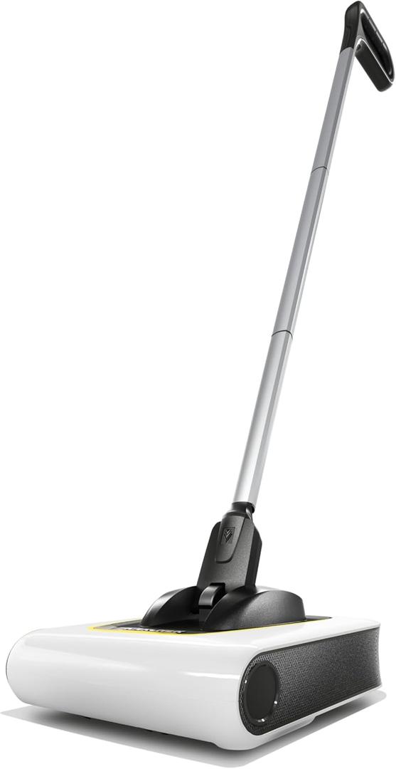 Krcher KB 5 Electric Floor Sweeper Broom, for Carpets, Hardwood Floors and Tiles, Lightweight and Cordless, Ideal for Fur, Hair, Dirt & Dust
