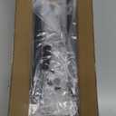 Spice Rack Shelf for Kitchen Stove, Adjustable 27 to 33 Inch Spice Rack Organizer, 4 Level Adjustable Height Stove Top Shelf for Kitchen, Over the Stove Shelf for Curved Stove, Black