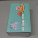 WIBIMEN Large Ice Cube Molds, Big Round Whiskey Ice Cube Trays for Freezer, Easy to Fill & Release, Whiskey Bourbon Cocktail(1.9In*6 Balls- Blue/2 Pack)