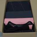 HChengkikz Pink Seat Covers, Breathable and Sport Seat Covers, Anti-Slip Universal Fit Car Seat Covers Full Set for Cars Sedans SUV and Truck(Full Seat, Black+Pink, N2)