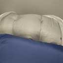 Waterproof Lounge Chair Cushion Outdoor for Chairs, Fade Resistant Chaise Lounger Replacement Cushions with 6 Ties, Thickened Memory Foam Pool Lounge Chair Cushions, 76 x 22 x 4.7 Inches, Blue
