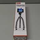 GPX 10 Inch Mini Smartphone Tripod, Includes Smartphone Adapter and Mounting Adapter, Max Height 9.84 Inches (TPD108B), Black