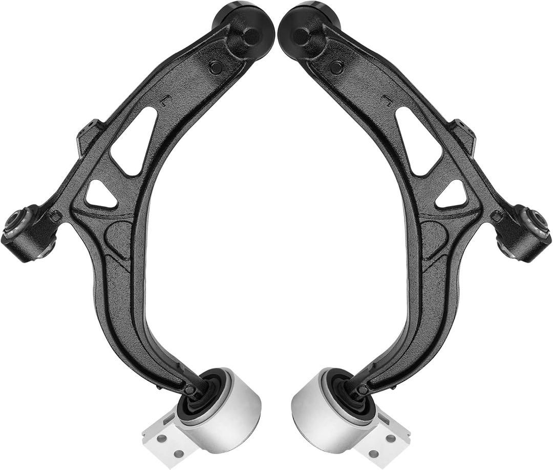 Front Lower Driver Passenger Side Control Arms Fit for Ford Explorer 2011-2019, for Police Interceptor Utility 2013-2019, and Ball Joints Assembly, Replace K622215 K622216