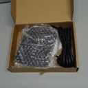 Surge Protector Power Strip, 8 Outlets(1250W/10A), 6 USB Charging Ports(2 USB C), 6FT Flat Plug Extension Cord Outlet Extender with Overload Protection, ETL Certified for Office, Dorm Room