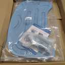 Wheelchair Tray Table - Removable Wheelchair Desk Lap Board Eating Aid for Nursing Patient, Fits Wheelchair Arms of Distance 16" - 20" (Blue)