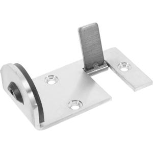 Door Stopper Floor Mount Heavy Duty Door Catch Locator for Exterior Doors Right Open Door Stop Holder Commercial Office Hardware 3.93 X 1.96 X 1.37 in