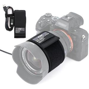 USB Lens Warmer, Lens Dew Heater Strip with Temperature Regulator, Condensation Prevention for Telescopes Camera DSLR Lens Telescope Eyepieces Less Than 3.15 inch (80mm) in Diameter