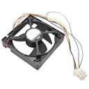 WR60X25858 Refrigerator Freezer Evaporator Fan Motor, Replacement for GE Refrigerator Models, Replaces WR60X10340 4931166 AP6891698 PS12727431 (Black)
