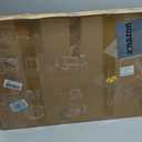 Giant bean Modern Wooden Dollhouse with Lights & 37PCS Furniture Set, Large