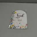 2 x Acrylic Wedding Signs Photo Guest Book Sign for Reception, 6x8" Floral Themed Arch Acrylic Table Decor, Love Is In Bloom & Baby In Bloom Decorations for Baby Shower Bridal Shower Engagement, (Mix)