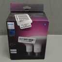 Philips Hue BR30 LED Smart Light Bulbs - Flicker-Free 85w Light Bulbs - Bluetooth Compatible, Compatible with Alexa, Google Assistant, and Apple HomeKit - E26 Base - 2 Pack (White and Color Ambiance)