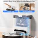 Lefant Robot Vacuum and Mop Combo, 8 Weeks Self-Emptying with Dual Dustbin Options, 6000Pa LiDAR Robotic Vacuum Cleaner with Precision Mapping, 240mins, Carpet Detection, WiFi/App/Alexa, M2S Pro