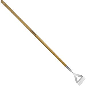 Haliaeetus Women's Dutch Hoe, 51'' Long Handle Dutch Hoe Weeder for Standing to Remove Weeds, Stainless Steel Push Pull Weeder for Weeding in Between Seedlings, Removal of Moss and Soil Loosening