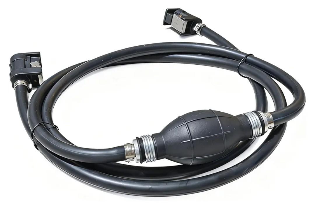 6.5FT 5/16" Fuel Line Kit with Primer Bulb and Connectors for Yamaha Outboard Motor and Fits RVs Tractor Motorcycle