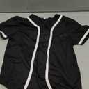 ACEFAST INC Kids Baseball Jersey Button Blank Softball Team Uniform Girls Boys Hip Hop T-Shirt Solid Color Sweatshirt 6