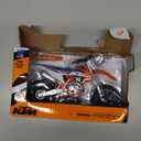 450 SX-F Dirt Bike Motorcycle Orange and White 1/12 Diecast Motorcycle Model by New Ray 58343