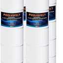 PF-07077 Compatible with CCP420, Clean and Clear Plus 420, PCC105-PAK4, R173576, C-7471, 178584, 817-0106, FC-6470 Pool Filter Cartridges,4 x 105 Sq. Ft,LOD: 26-1/16"7, 4 Pack