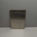 100% Pure Titanium Cutting Board - 13x9 Inch Non-Slip Kitchen Chopping Board, Dishwasher Safe, Scratch Resistant, Easy to Clean, Durable & Hygienic for Meat, Vegetables, and Fruits