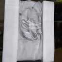 Electric Heated Bidet Warmer Water Toilet Seat Elongated with Bubble Wash, Warm Air Dryer, Endless Warmer Water, Remote Control, Curved Spray Bar, 70" Power Cord, Clean Water (Snow White)