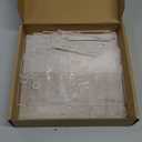 peacoblue Business Card Holder for Desk with 5 Slots(About 300 Cards), 5 tier Acrylic Card Display Stand for Office, Exhibition and Workplace to Organize Multiple Cards