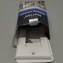 BESTTEN 2 Pack Dimmer Light Switch, Universal Lighting Control, Single Pole or 3 Way, Compatible with LED Dimmable Lamp, CFL, Incandescent, Halogen Bulb, Decorator Wallplate Included, UL Listed, White