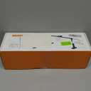 Half Moon Light for Nail Desk, 34 Large Square Nail Lamp for Desk with Phone Holder, Professional Manicurist Desktop Lamp, LED Light Suitable for Manicures, Tattoos, White with Rhinestones (1 Pack)