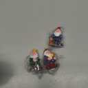 Gnomes Fairy Resin Statues Mini Garden Statues Decoration Gnome Tale Statue with 2 Hedgehog Statues and 1 Mushroom Decor for Christmas Holiday Festival Decoration, Relatives Friends Kids