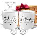 Pregnancy Mug Gift Est 2026 for New Parents, Mommy And Daddy To Be Mug Gifts, New Parents Mugs Gift for Mom, Dad - Pregnancy Announcement, New Parent Gifts for Couples, Mom And Dad Mugs