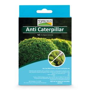 TOPBUXUS Boxwood Anti Caterpillar (BTK) - Organic Control for Box Tree Moth - Covers 2,150 sq ft of Boxwood Foliage