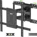 USX MOUNT Heavy Duty TV Wall Mount for 32-105" TVs up to 165lbs with 8" Sliding Design,Ultra-Large Mount for up to 24" Studs with Swivel,Tilt&Leveling,Pre-Assembled Monitor Bracket Max VESA 800x600mm